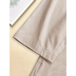 Women'S Casual V-Neck T-Shirt with 