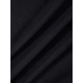 Kawaii Cat Eating Sushi print t-shirt, short sleeve crew neck casual top for summer & spring, Women's clothing